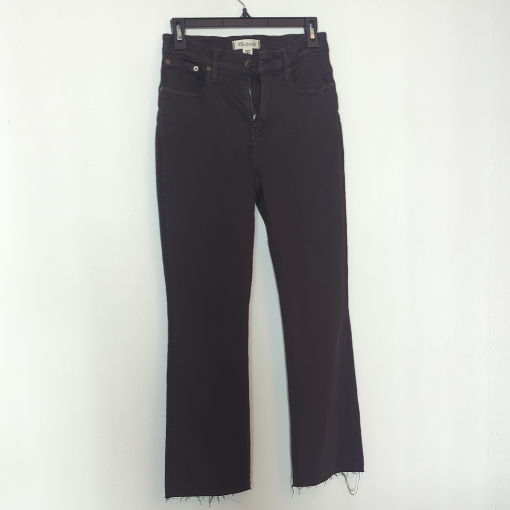 Madewell Women's Dark Brown Flare Jeans